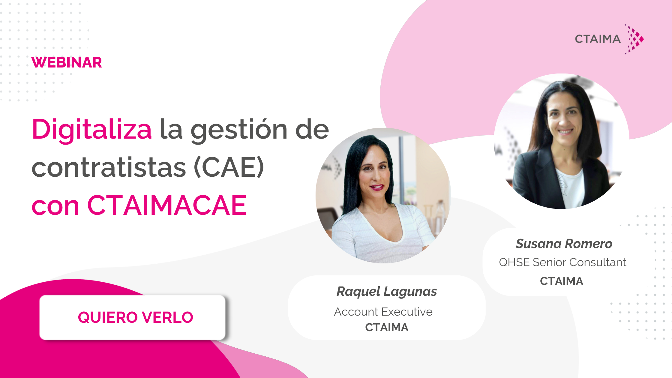 Digitaliza la gestión de contratistas (CAE) con CTAIMACAE