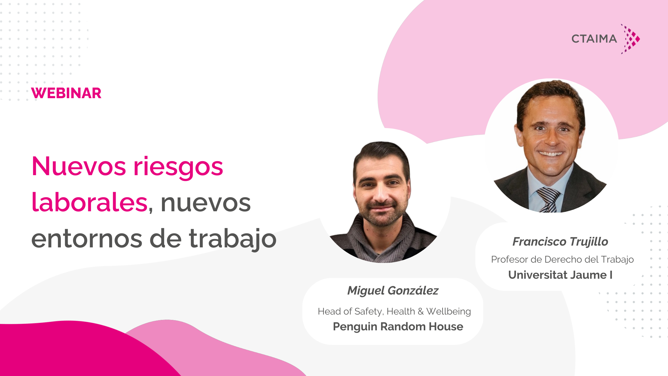 Webinar Nuevos riesgos laborales, nuevos entornos de trabajo - VOD