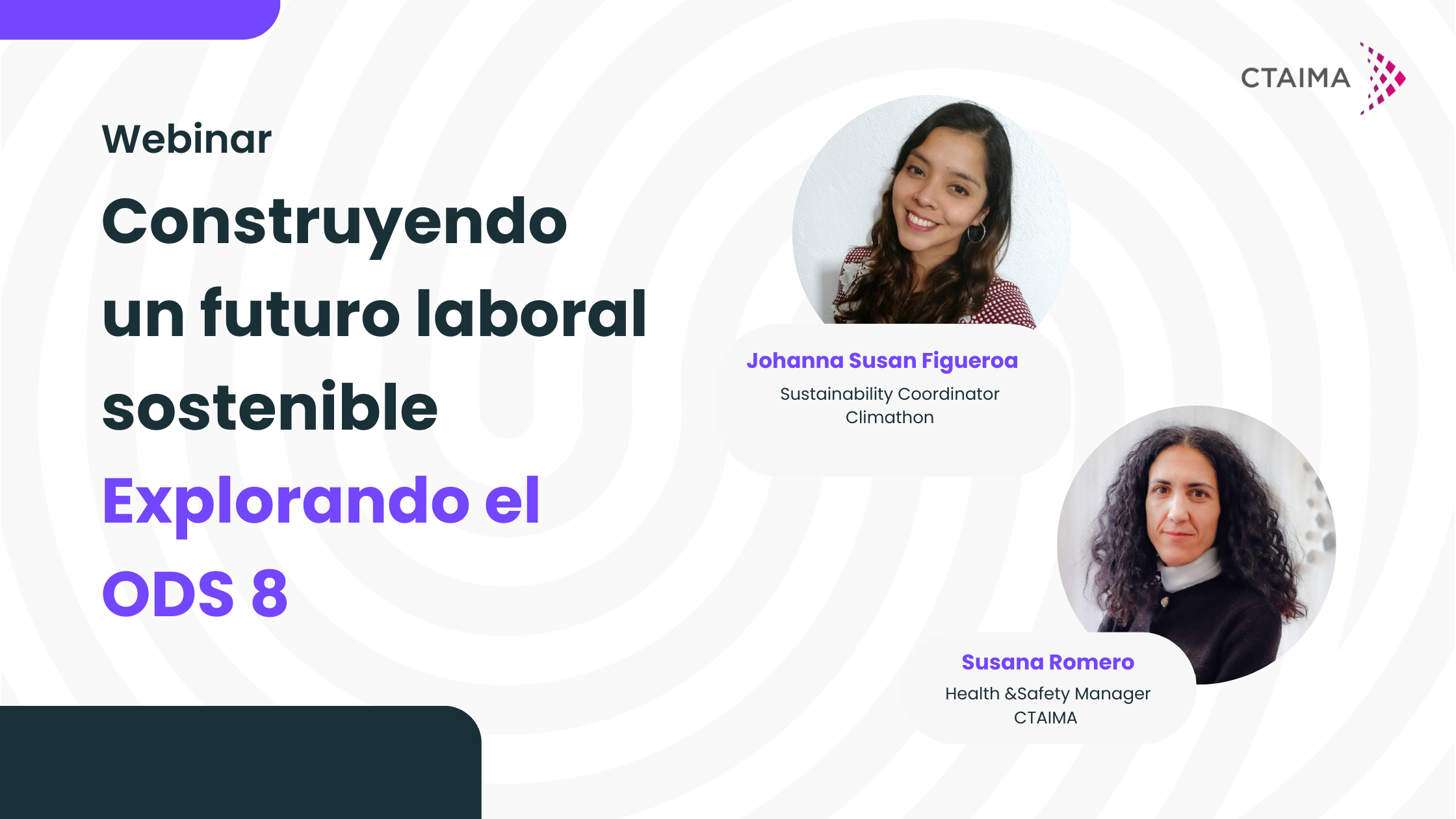 Webinar Construyendo un futuro laboral sostenible Explorando el ODS 8