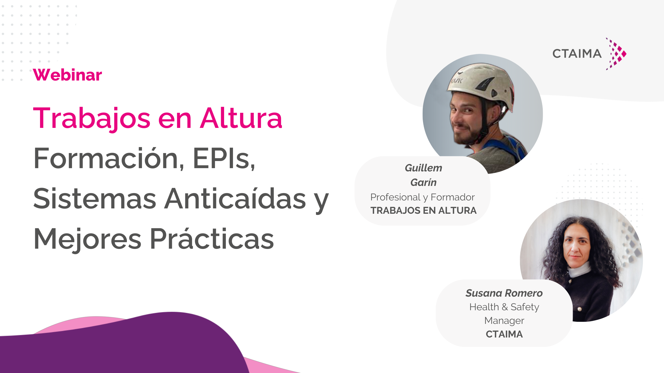 Webinar Trabajos en Altura