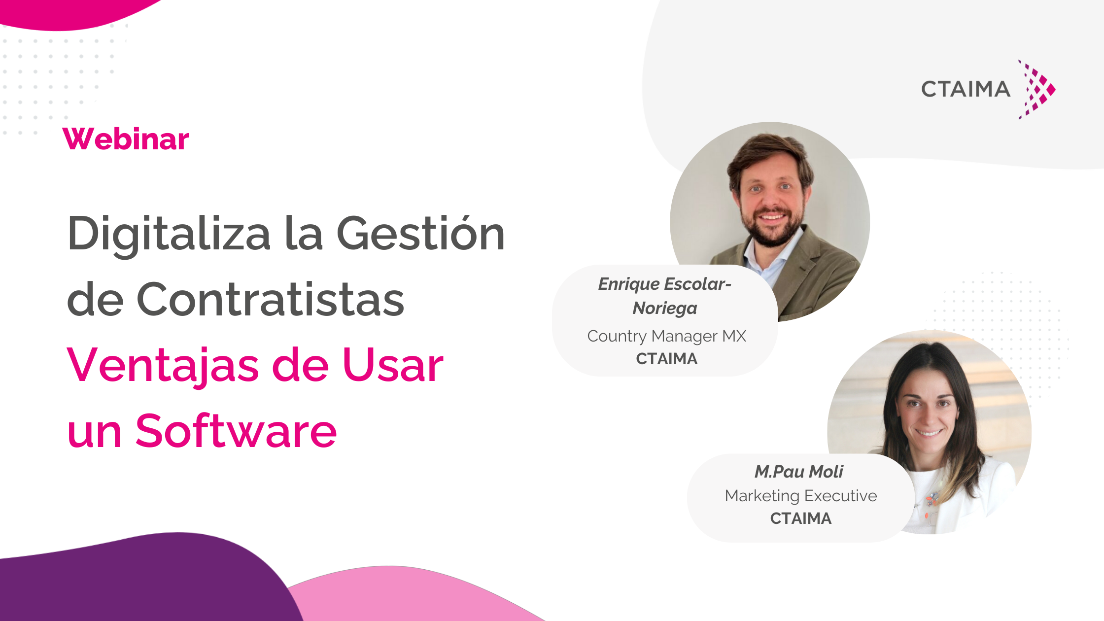 Webinar Digitaliza la Gestión de Contratistas Ventajas de Usar un Software