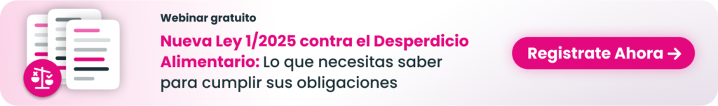 Webinar gratis sobre Ley de Desperdicio Alimentario